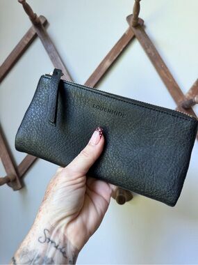 Louenhide Delta Wallet Black Vegan Leather